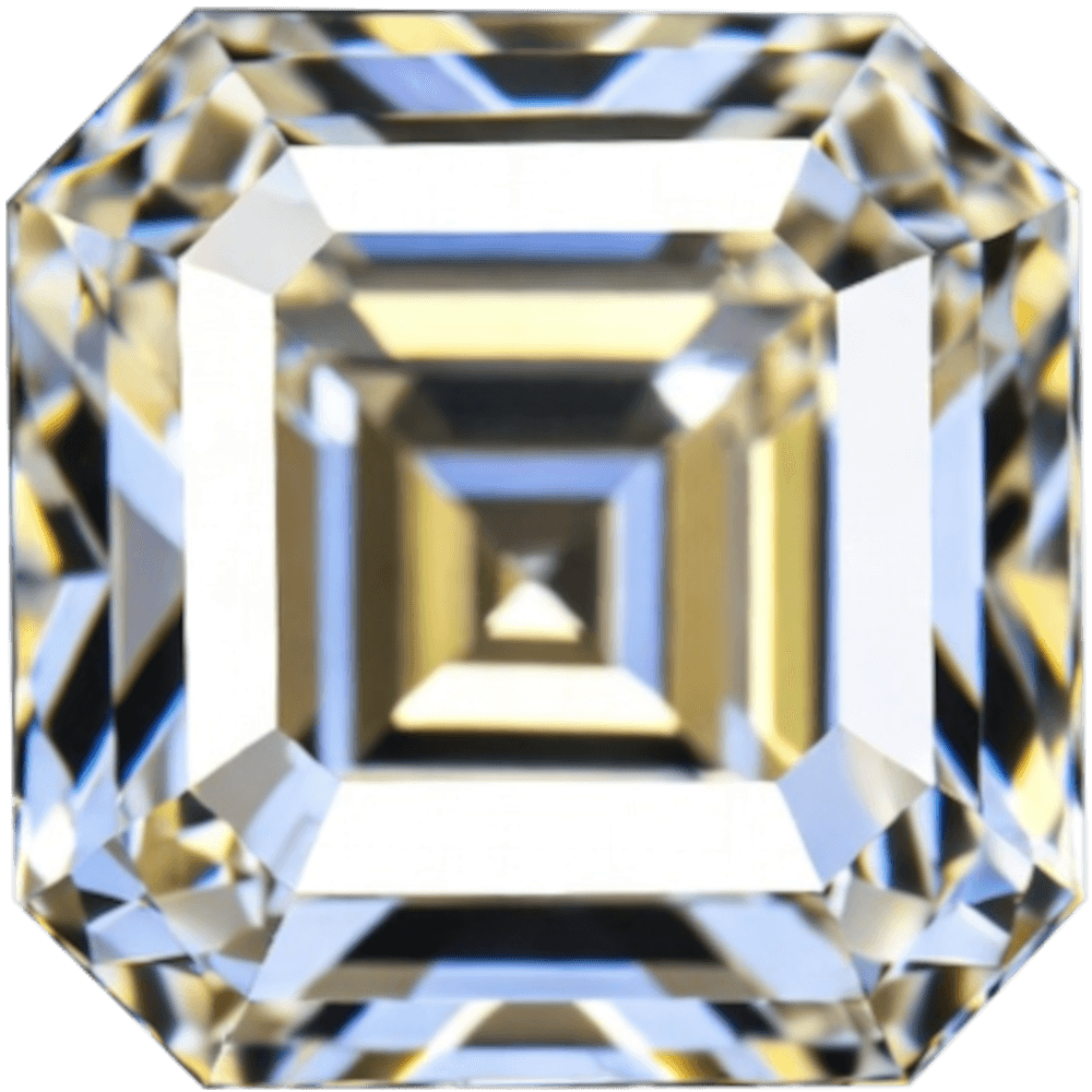 Asscher cut diamond