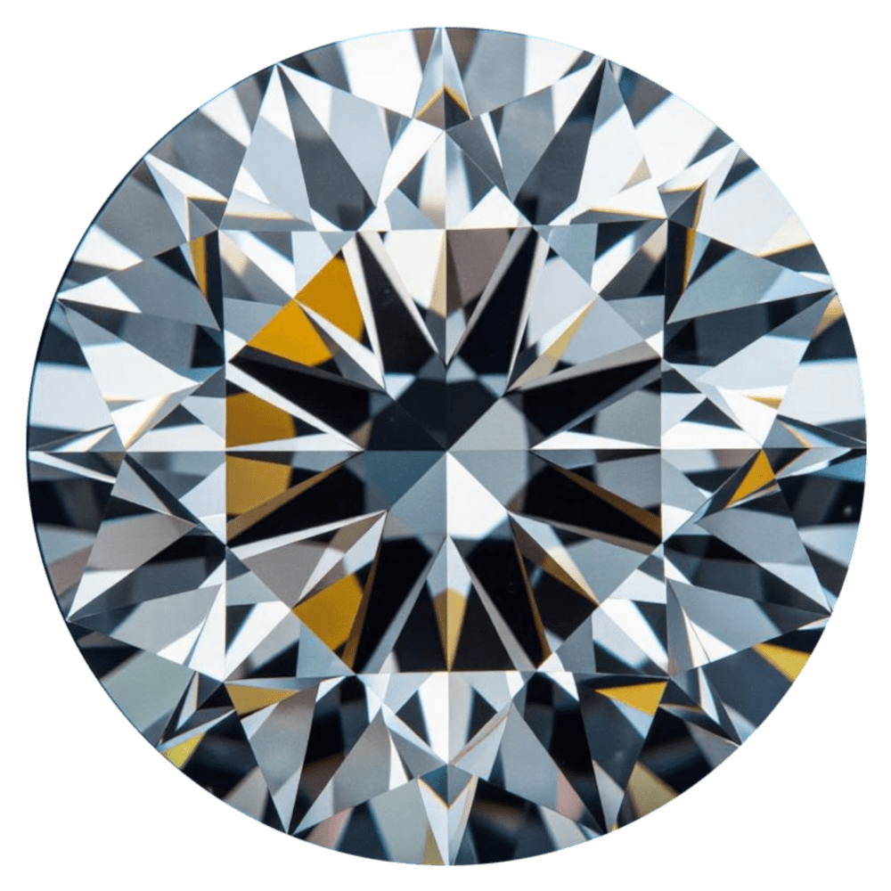 Round brilliant cut diamond